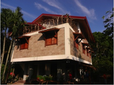 The Ruins - treehouse style rooms on the second floor and multipurpose room on the third floor.