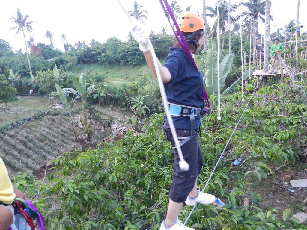 Vine walk, another high ropes obstacle